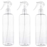 TOPBATHY - Botellas vacías de plástico de 500 ml para plantas y plantas (pulverizadores)- color transparente